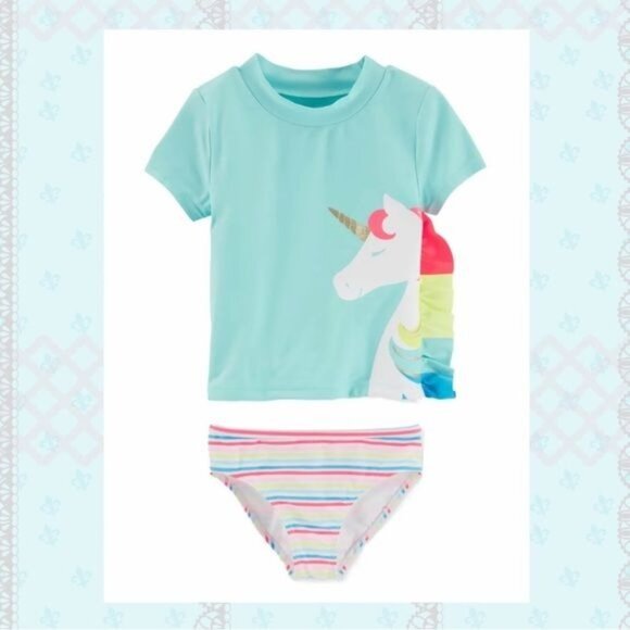 Carter's Other - CARTER’S BABY GIRL SWIM SUITE 2-Pc Size 3 M (#5501)
